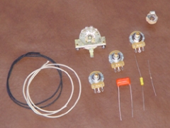 11 Sound H-S-S Strat with Dial-A-Tap Wiring Kit